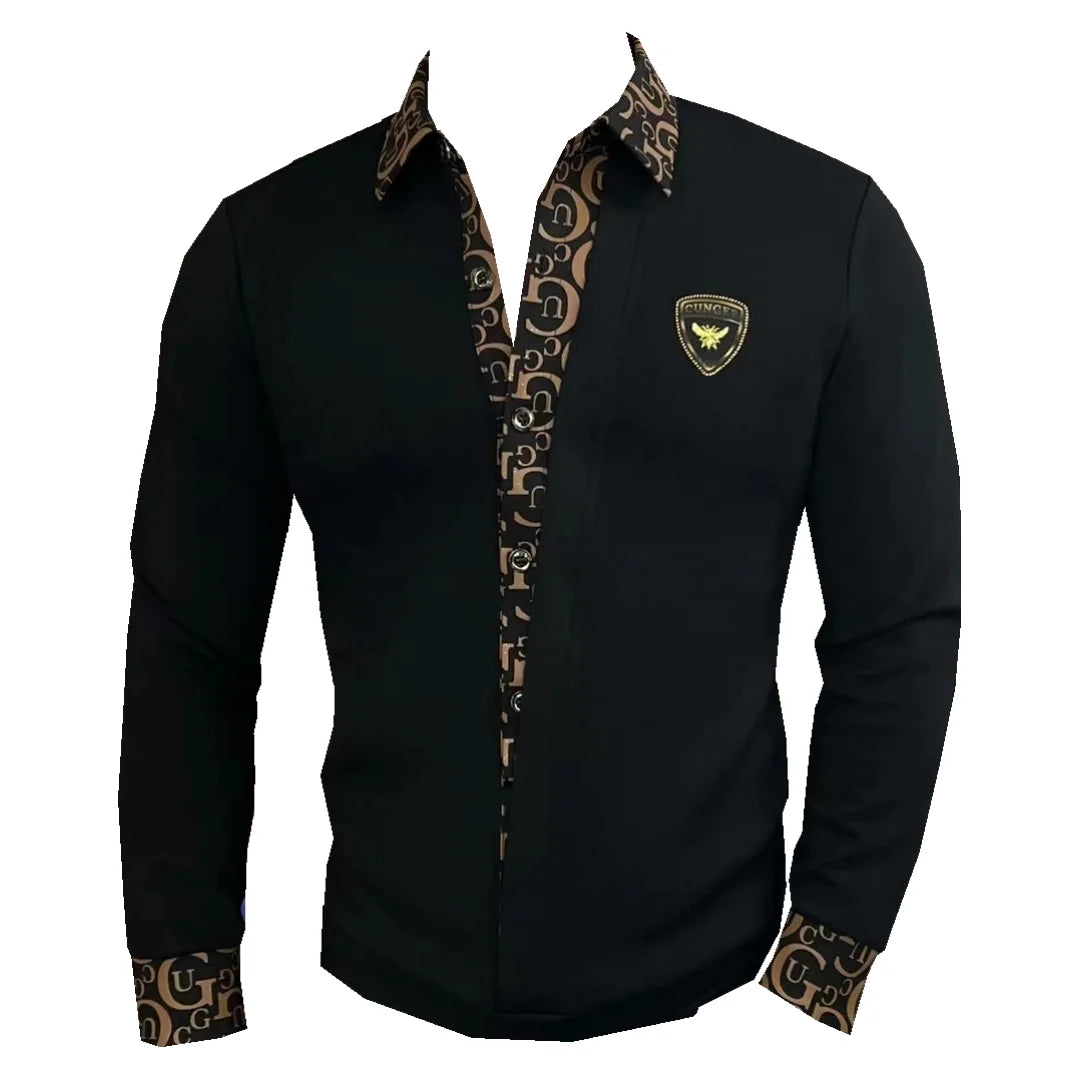 Chemise Affaires Homme Légère – Tendance Jeune, Revers Élégant .