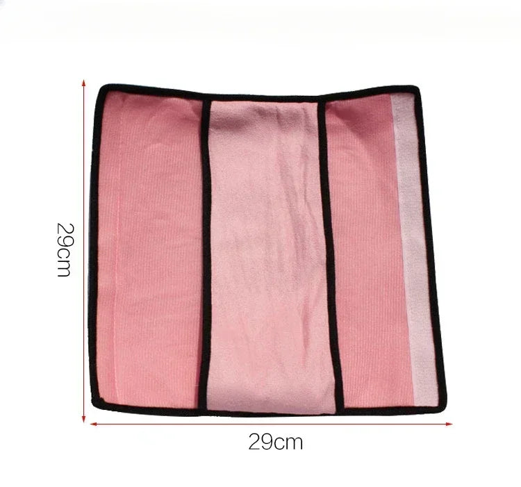 Housse de ceinture de sécurité enfant – épaulière mignonne en peluche pour voiture
