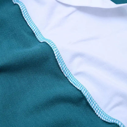 T-shirt femme noir ample graphique, style Kpop, streetwear élégant anime .