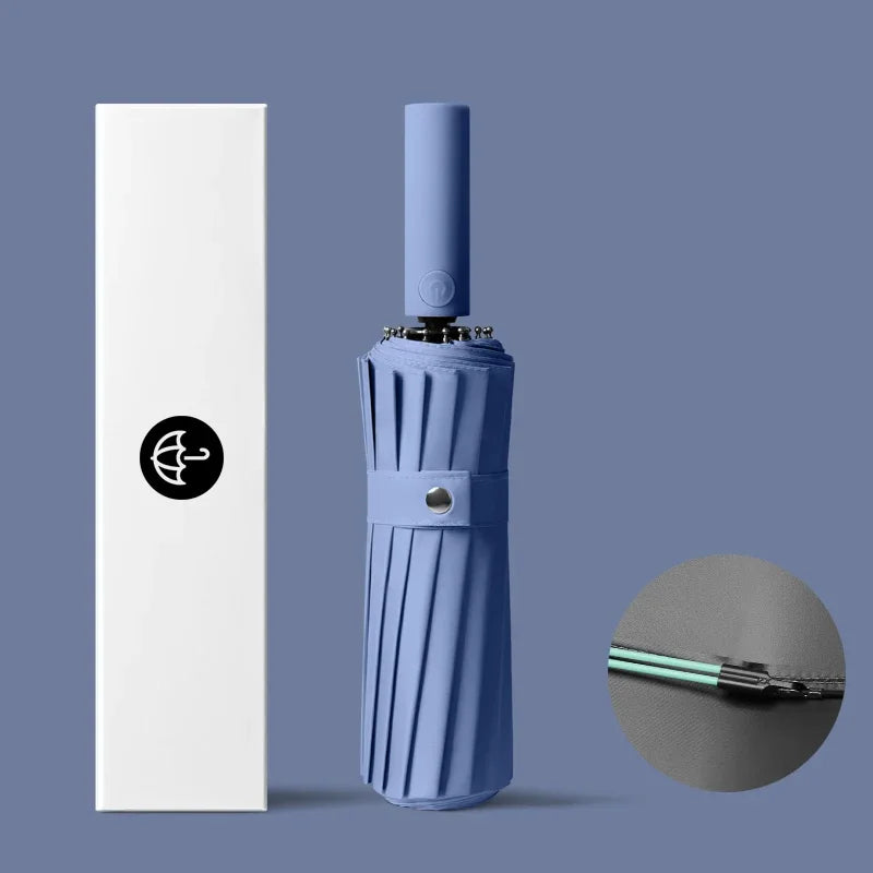 Parapluie Xiaomi Youpin double couche anti-vent, 16 côtes, protection UV, pluie et soleil