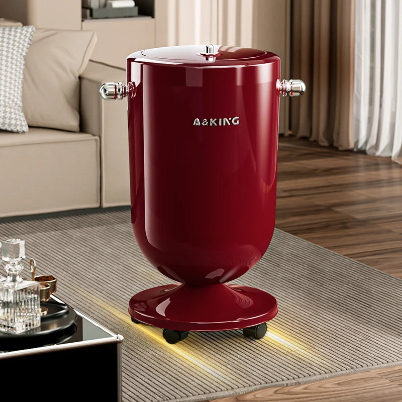 Poubelle Mobile Leasylife avec Roulettes – Haute et Moderne