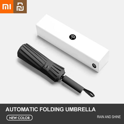 Parapluie Xiaomi Youpin double couche anti-vent, 16 côtes, protection UV, pluie et soleil