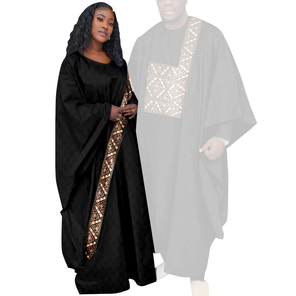 Vêtements couple africain – Tenues mariage ethniques, Abaya femme, Dashiki homme, style traditionnel