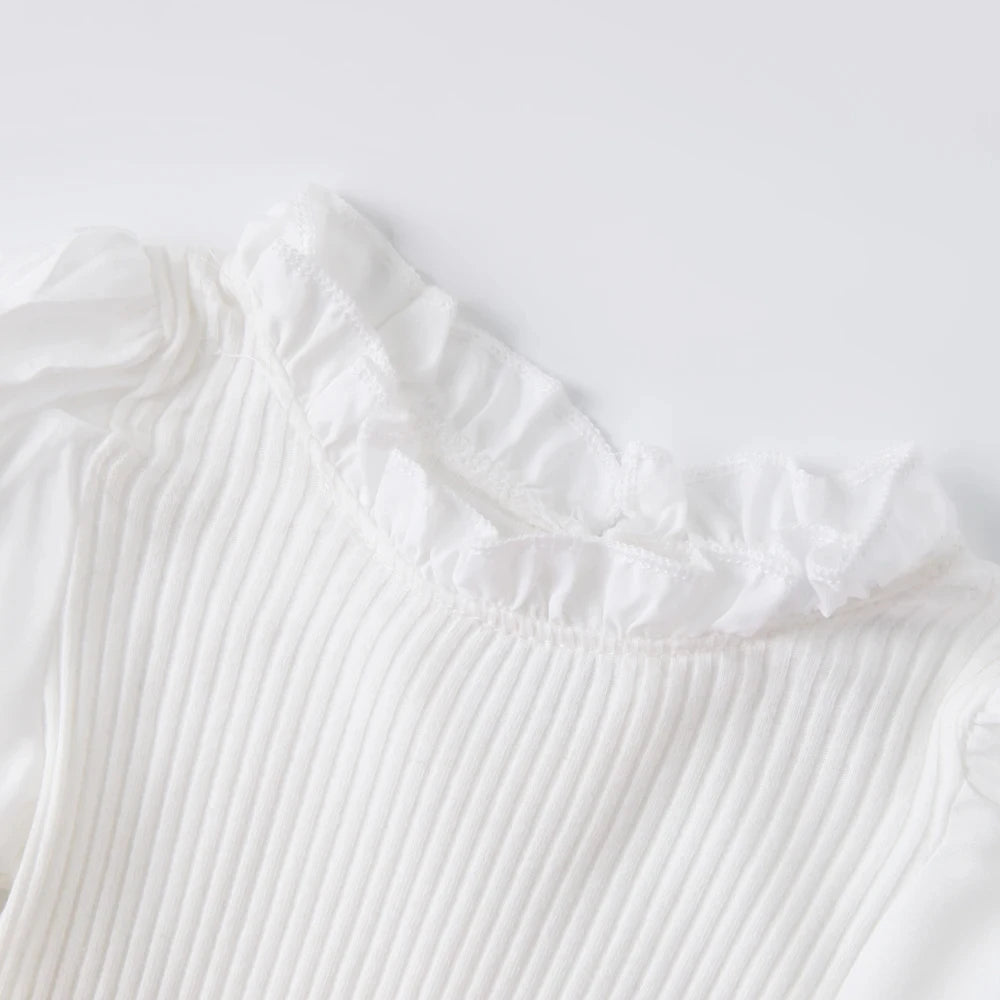 Vêtements bébé fille – Ensemble 2 pièces mignon, jupe à bretelles en velours côtelé, 0-18 mois