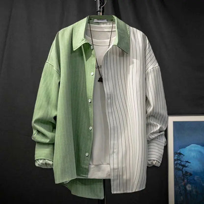 CHEMISES décontracté pour homme, style coréen