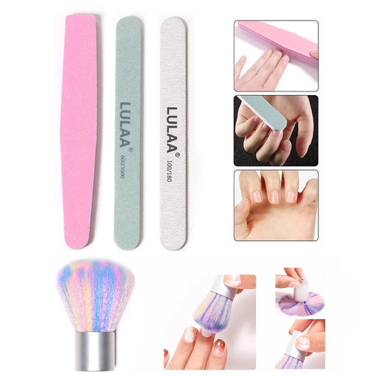 YIKOOLIN Ensemble manucure complet 12 pcs professionnel