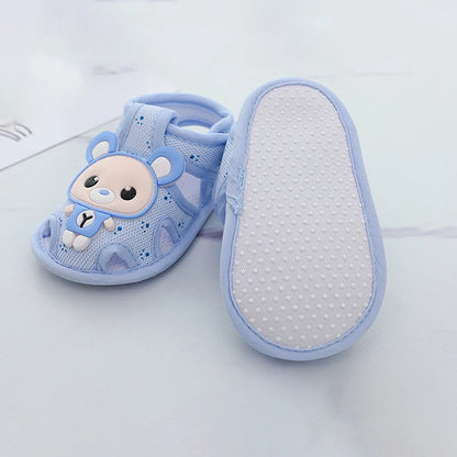 Sandales bébé été 0‑15M – souples, premiers pas, fille & garçon