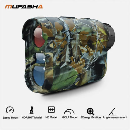 MUFASHA télémètre laser 656 yd – extérieur chasse, pluie/brouillard, rampe auto
