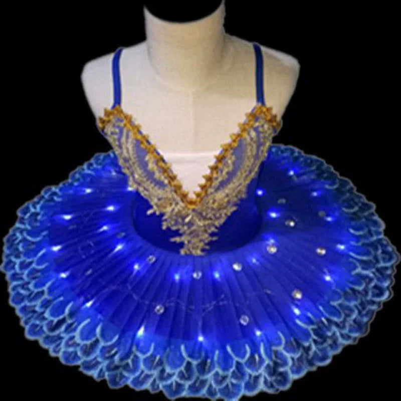 Robe ballerine enfant – Costume de danse classique, tutu, spectacle, entraînement