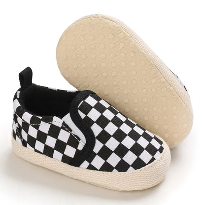 Chaussures bébé en toile – premiers pas, garçon/fille, décontractées