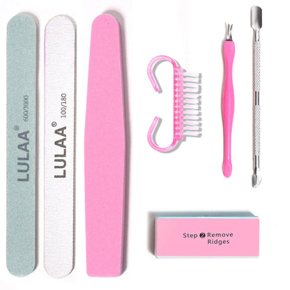 YIKOOLIN Ensemble manucure complet 12 pcs professionnel