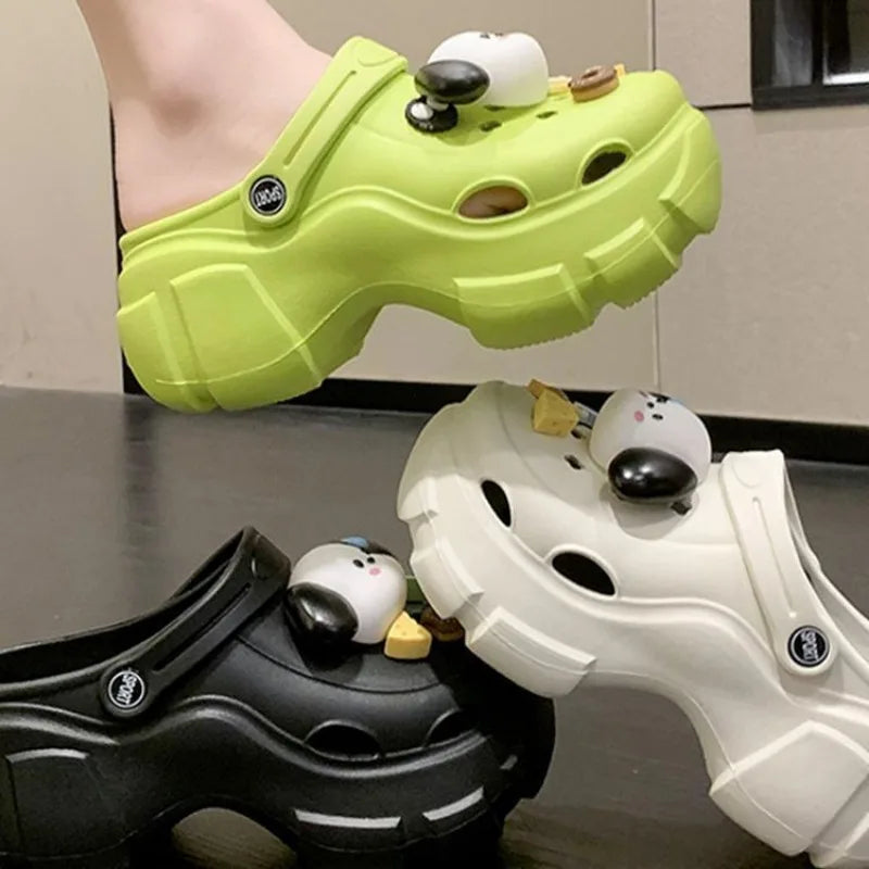 Sanurgente pantoufles Hello Kitty japonaise kawaii – Antidérapantes, respirantes, en caoutchouc doux, pour intérieur et extérieur