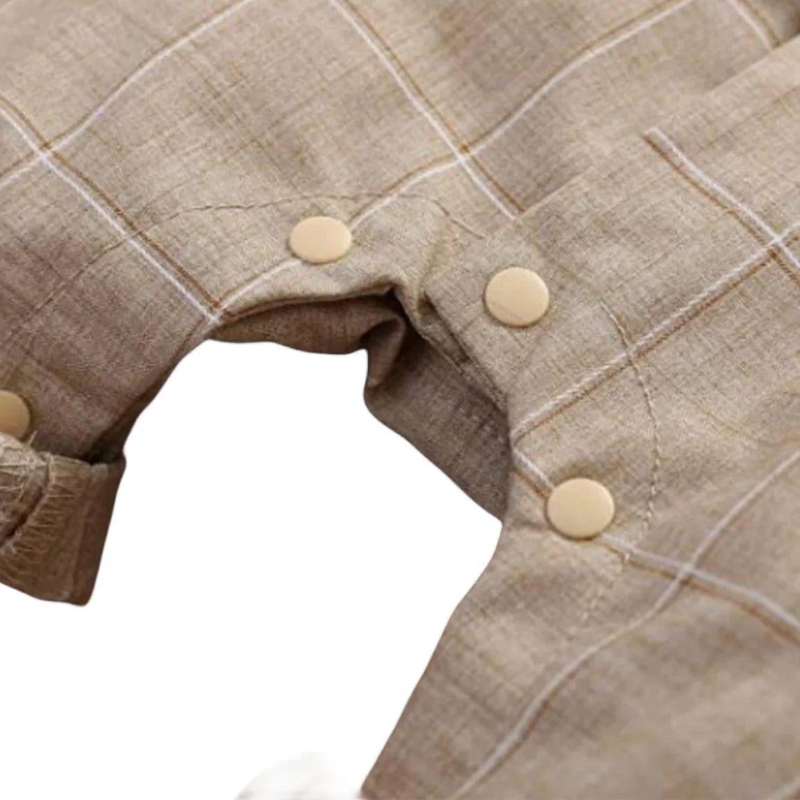 Robe / costume anniversaire bébé – 3-24 mois, coton, gilet et barboteuse, garçon