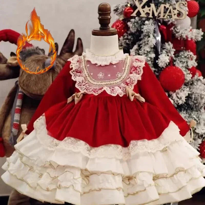 Robe de Soirée Princesse Bébé 0-8 Ans