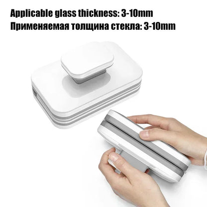 Nettoyeur de Vitres Magnétique – Double Face, Aimant Puissant, Lavage Intérieur/Extérieur