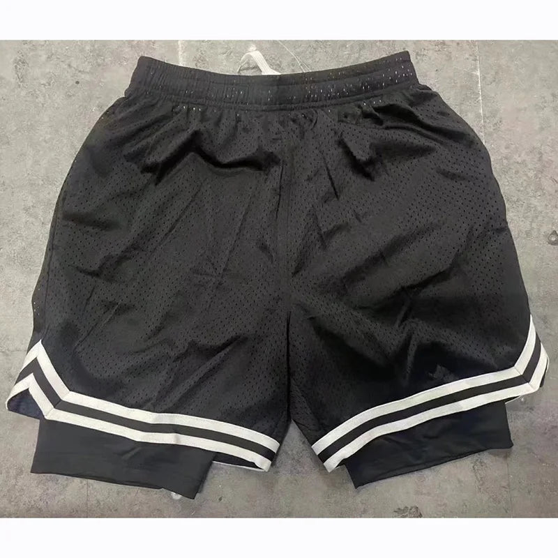 Short basket ample unisexe, style américain, cinq points, anti-lumière, été, sport .