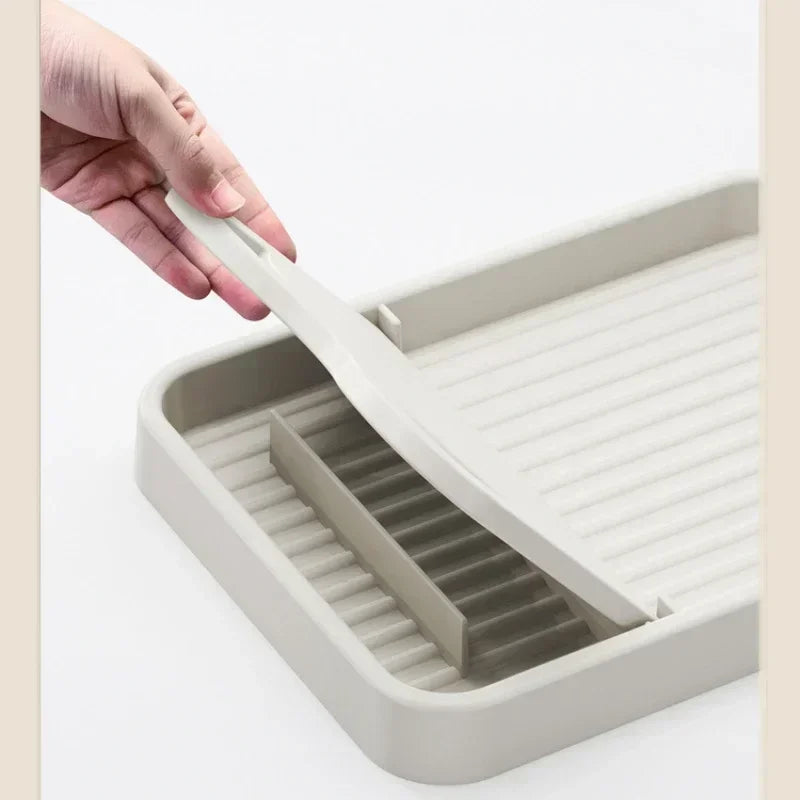 Support de Rangement Multifonctionnel pour Couvercle de Casserole – Organisateur de Cuisine Compact et Durable, Support d'Ustensiles et Cuillères Peu Encombrant