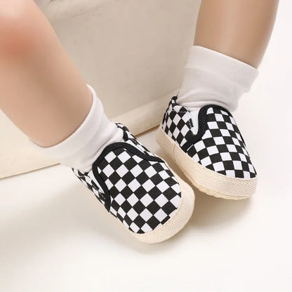 Chaussures bébé en toile – premiers pas, garçon/fille, décontractées