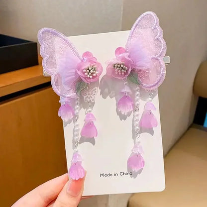 Pince à Cheveux Papillon Éthéré – Accessoire Cheveux Féminin et Tendance
