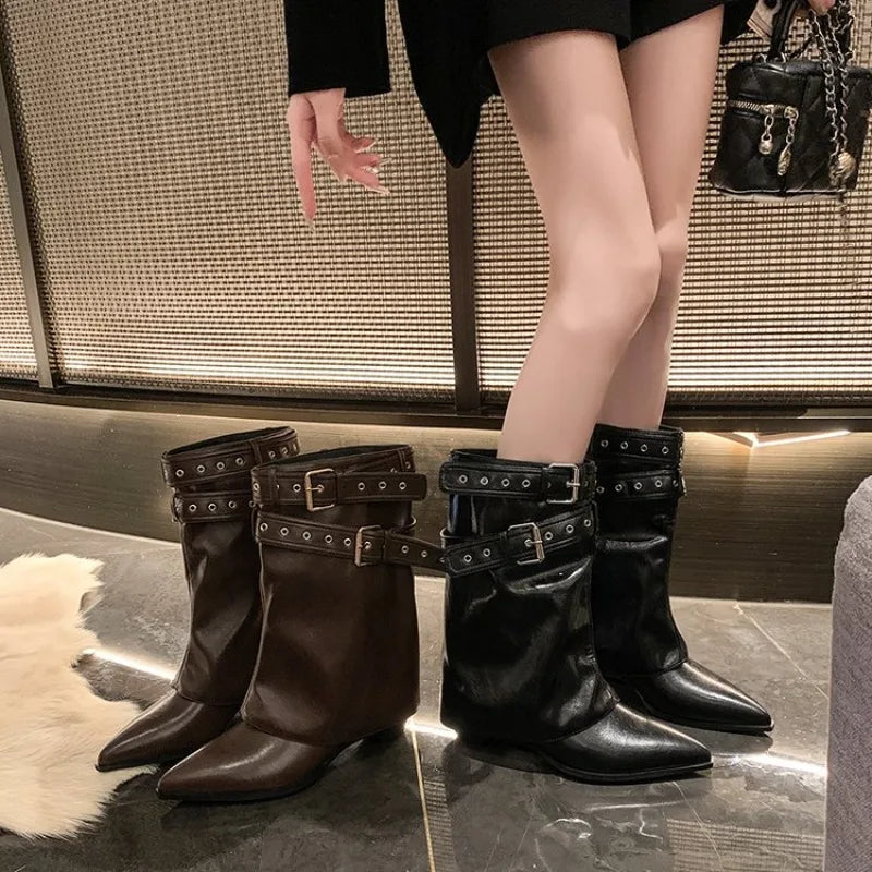 Bottines vintage cowgirl pour femmes – Look western chic et tendance