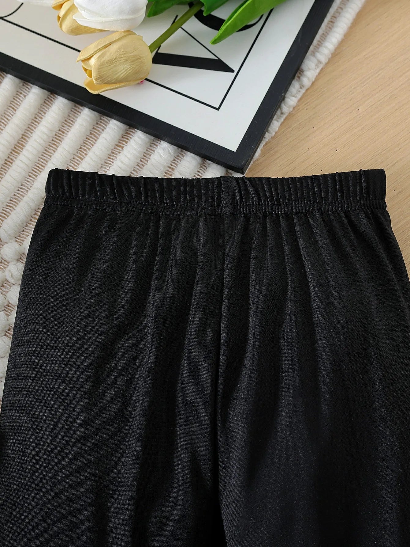 Ensemble fille 2 pièces – chemise + bas, printemps/automne (1‑8 ans)