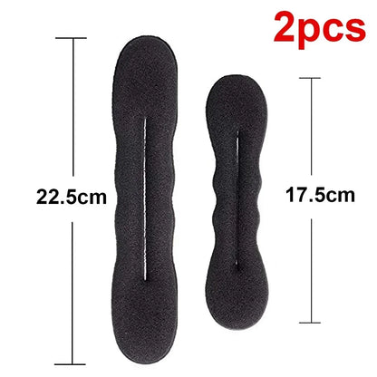 Outil coiffure boucle plastique, scrunchie chignon torsion