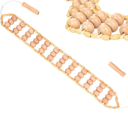 Rouleau de Massage Bois – Soulagement Musculaire, Sculpture du Corps .