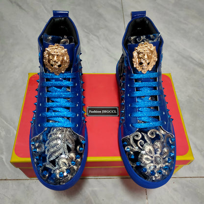 Bottines luxe homme printemps automne – Style brillant et tendance