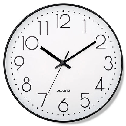 Horloge murale Quartz 8'' cubique silencieuse déco salon
