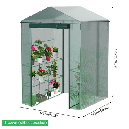 Serre extérieure coupe-vent et froid, housse de protection imperméable pour plantes et jardin, idéale fleurs et légumes
