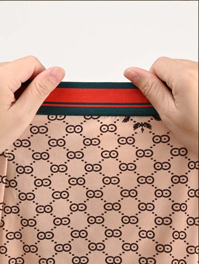 lot boxers homme sexy imprimés grande taille respirants 8 pieces .