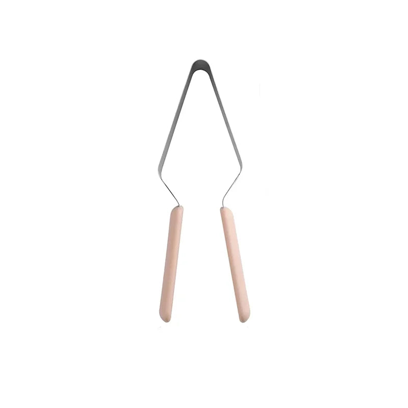 Clip séparateur triangulaire pour gâteau avec couteau en inox – outil de décoration pâtisserie