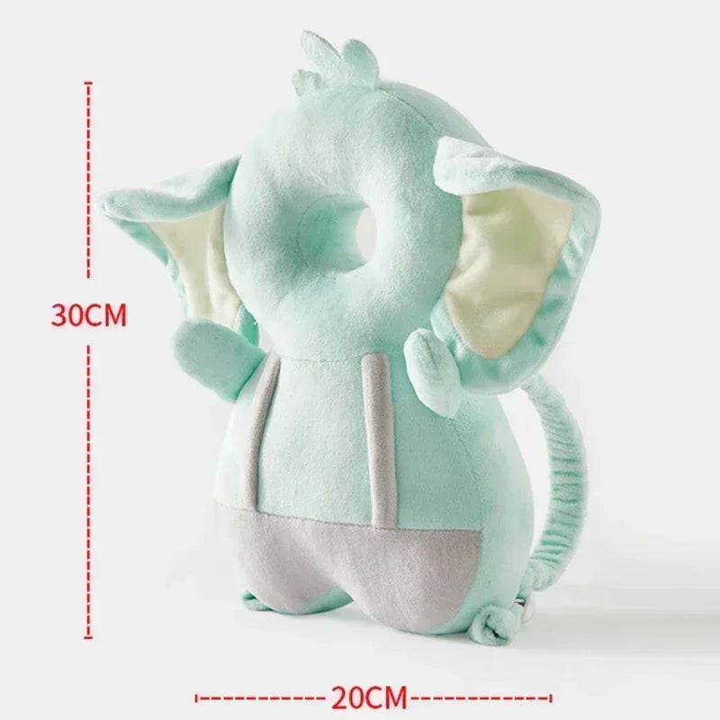 Coussin de protection tête bébé 1-3T – Sécurité dos, motif abeille/ange .