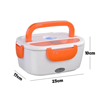 Boîte à lunch électrique portable 1,5 L, chauffe-aliments, bento voiture/école/pique-nique, 110V .