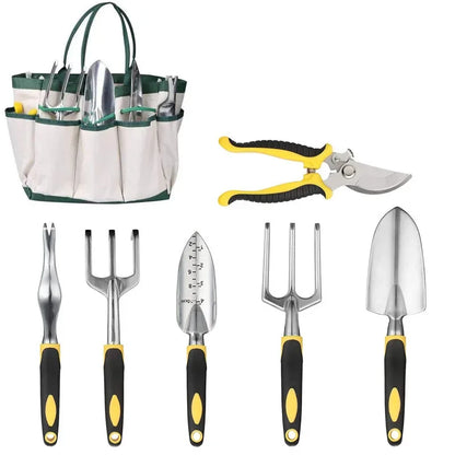 Ensemble d'Accessoires Jardinage 13 Pièces  – Kit Complet de Plantation et Garniture pour Jardin Extérieur