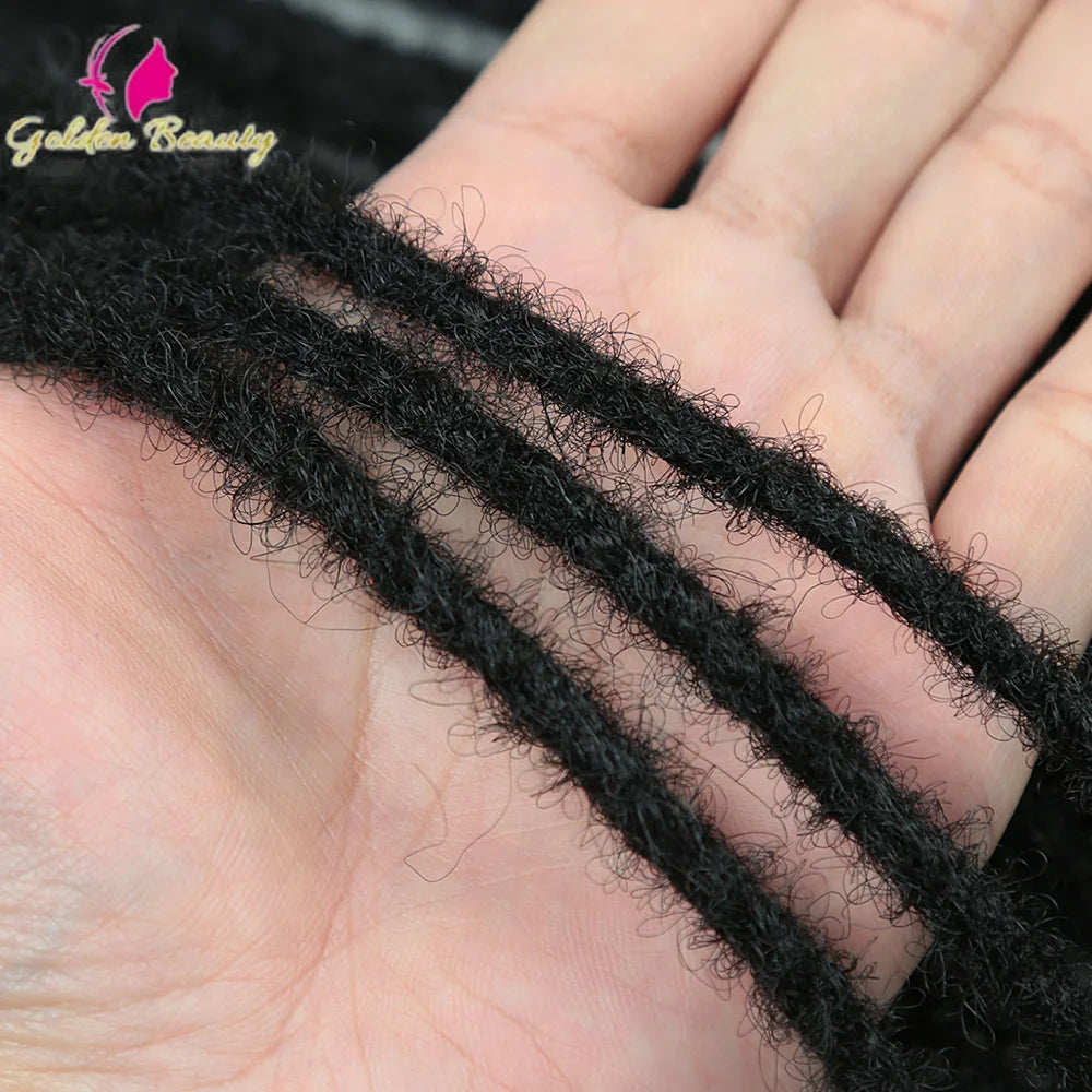 Extensions Dreadlocks Synthétiques 24” Double Extrémité, 10 Brins .