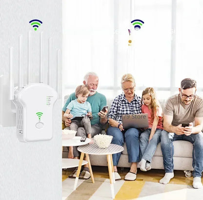 Répéteur WiFi double bande AC1200 5G haute puissance