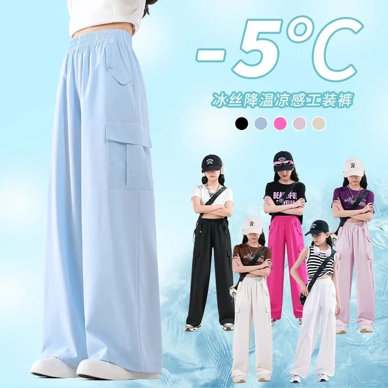 Pantalon Large Adolescente Style Streetwear