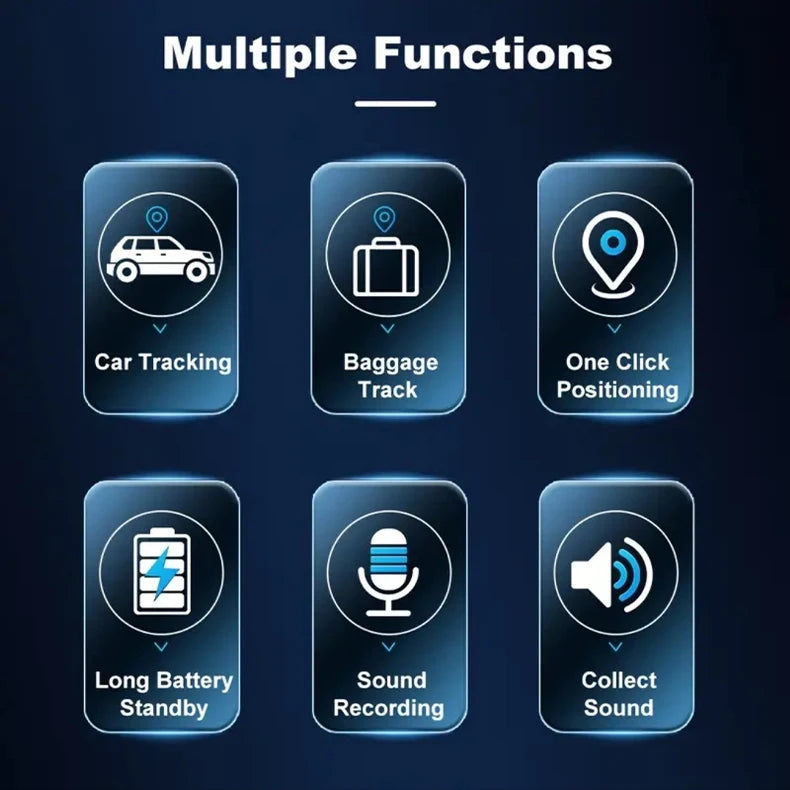 Traceur GPS Mini Antivol – Positionnement Temps Réel, Véhicule/Moto.