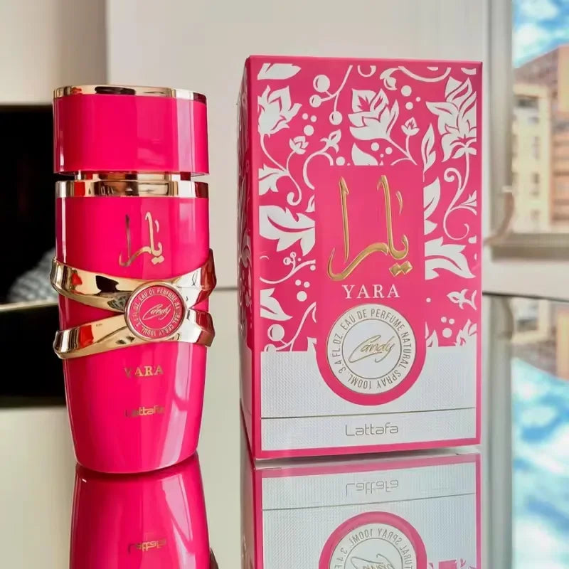 Parfum femme arabe fruité floral 100 ml – longue durée, luxe, rose frais .