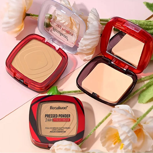 Fond de Teint Poudre PMurcia Couvrance Totale 24h avec Applicateur .