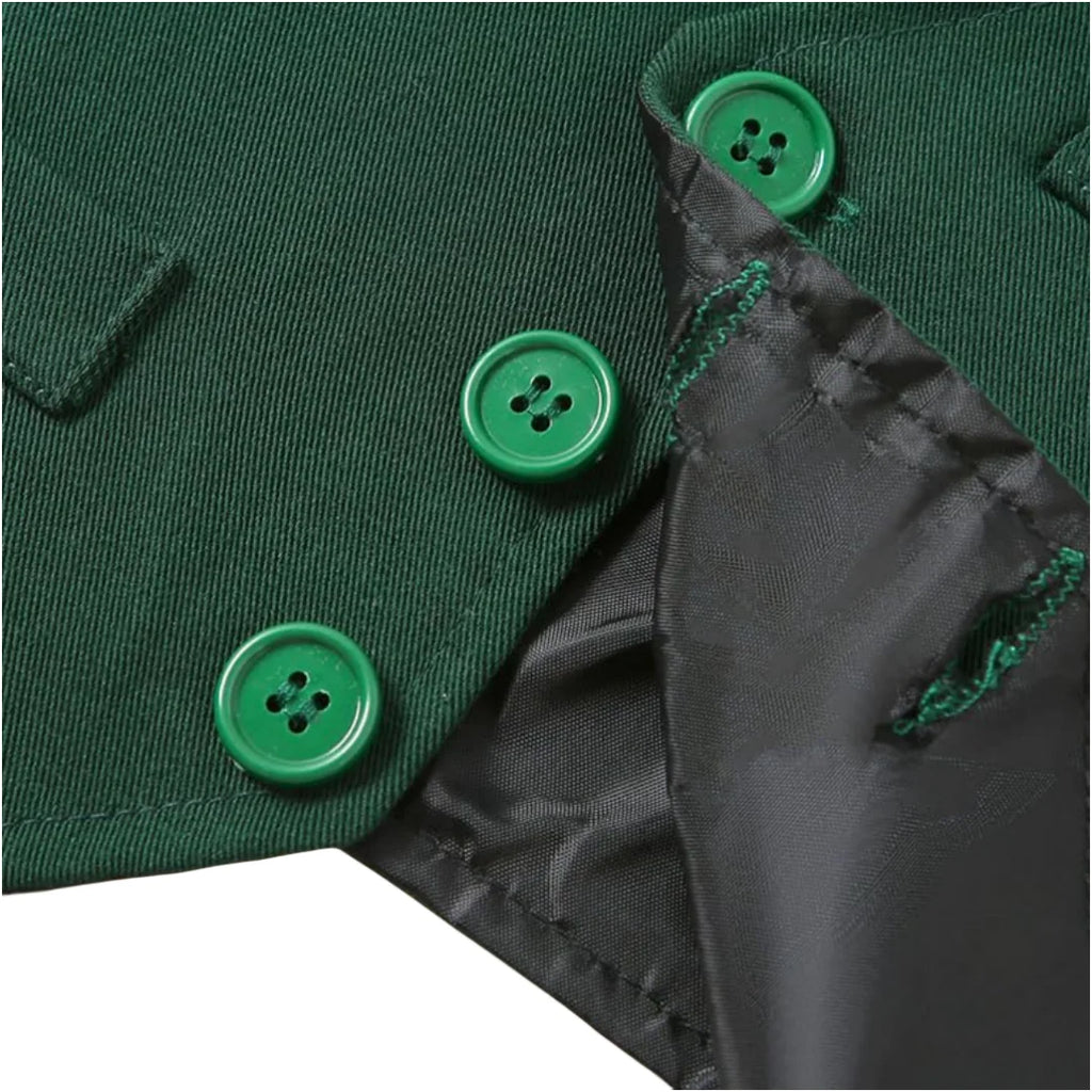 costume bébé garçon – Barboteuse, pantalon, gilet, manches longues, 3-24 mois