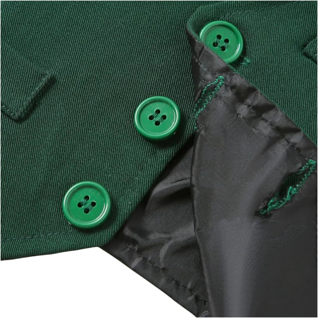 costume bébé garçon – Barboteuse, pantalon, gilet, manches longues, 3-24 mois