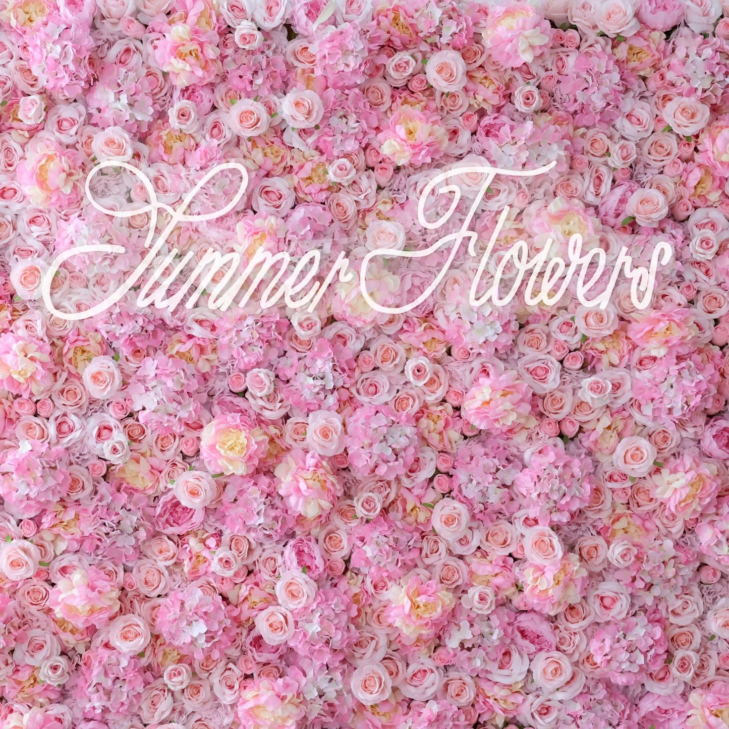 Filet mural de fleurs en tissu, mur de fleurs de simulation, fond tridimensionnel, accessoires de photographie