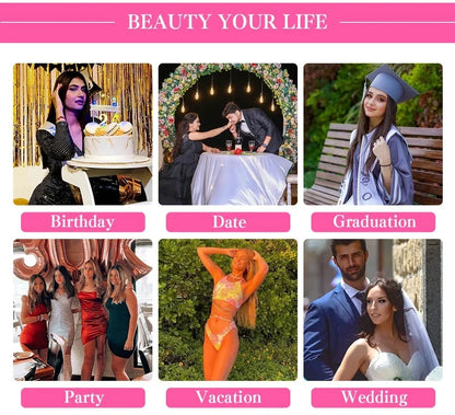 Perruque Lace Frontal Body Wave HD, cheveux humains, reflets blonds .