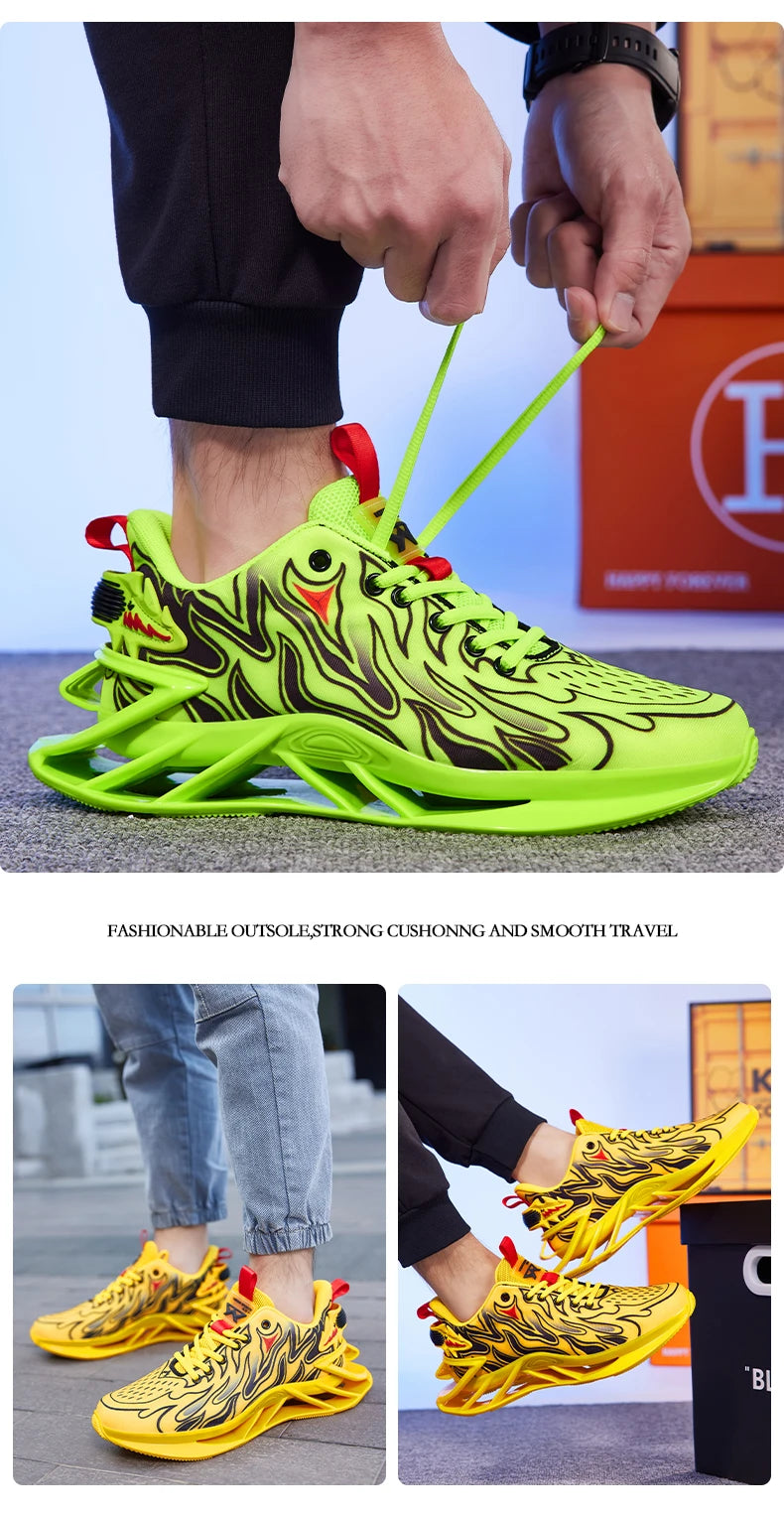 Chaussures homme luxe décontractées – baskets, mocassins, running respirantes .