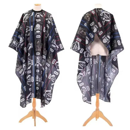 Cape coupe cheveux salon pro, polyester imperméable