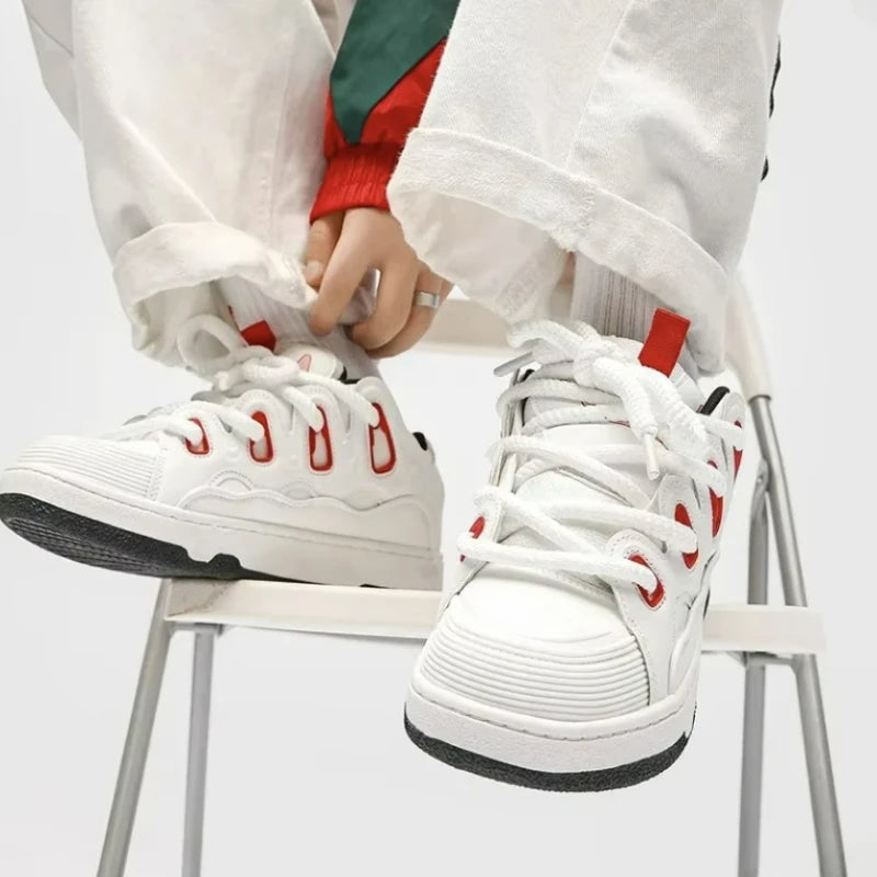 Chaussures hommes baskets extérieur, nouvelle plate-forme, vulcanisées, décontractées, respirantes, antidérapantes, confortables, course .