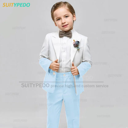 Ensemble deux pièces garçon﻿– veste pantalon, blazer activité, fête, mode chic