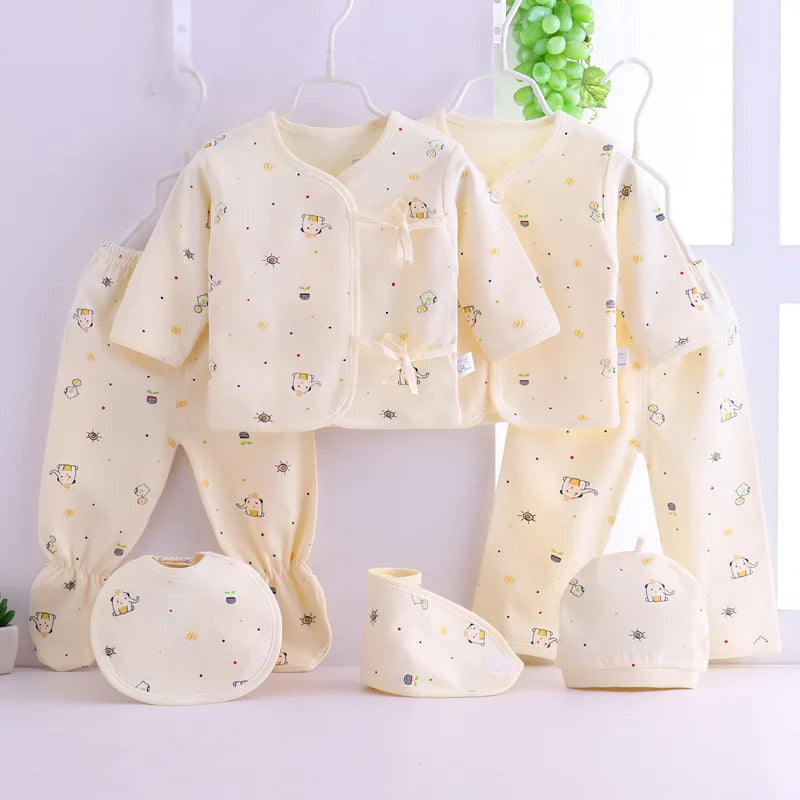 Ensemble bébé fille 18 pièces 100% coton, doux automne, cadeau sans boîte